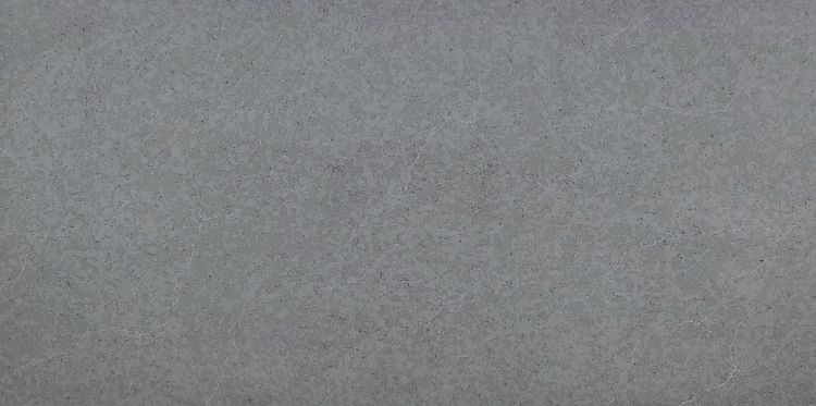 Oscar Grey Quartz 3cm 126 X 63 (Silica Free) with long white texture